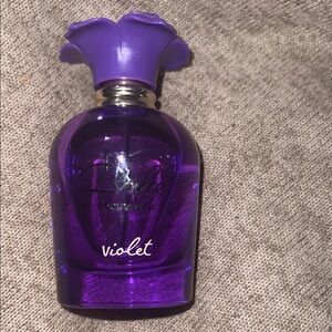 Dolce & Gabbana Purple Perfume with Floral Cap